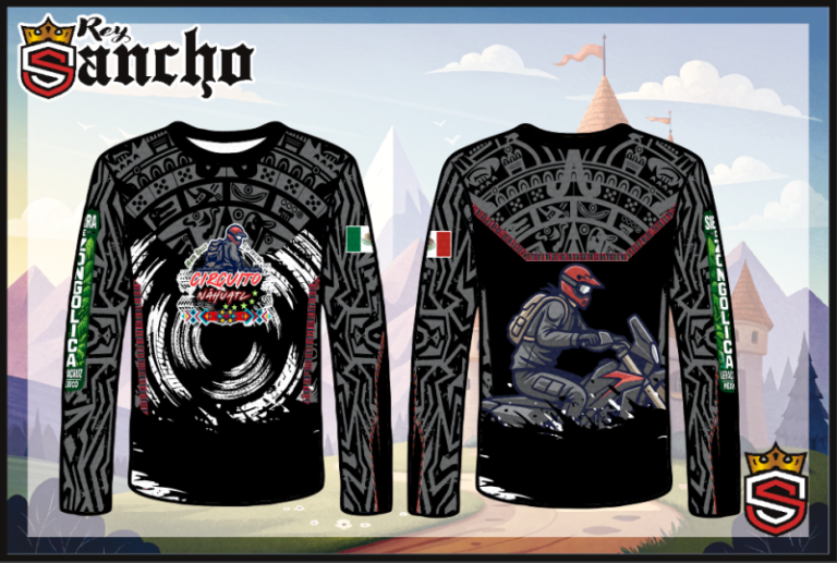 moto rally negro azteca